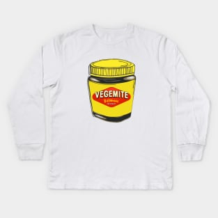 B Vitamins For Vitality vegemite Best t-shirt Kids Long Sleeve T-Shirt